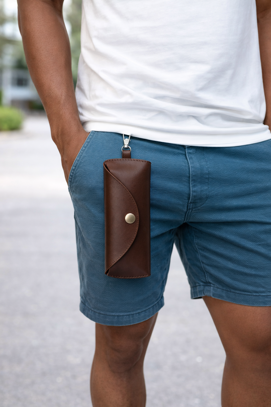 DB Durable Leather Eye Glasses Sunglasses