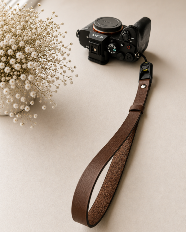 Leather Camera Wrist Strap
