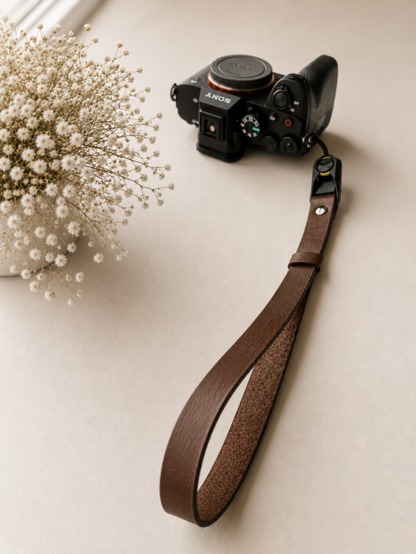 Leather Camera Wrist Strap